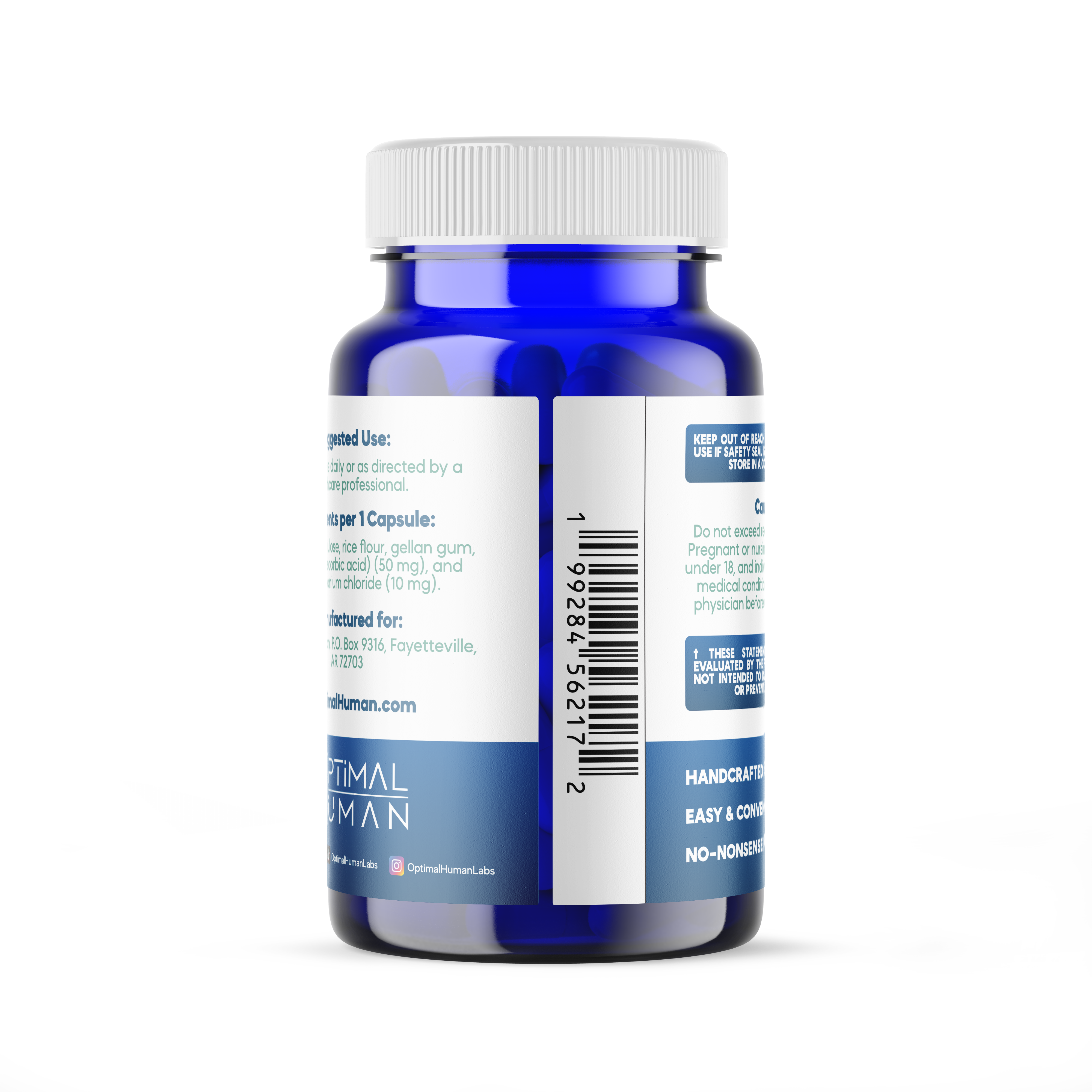 USP Grade Methylene Blue 10mg Capsules