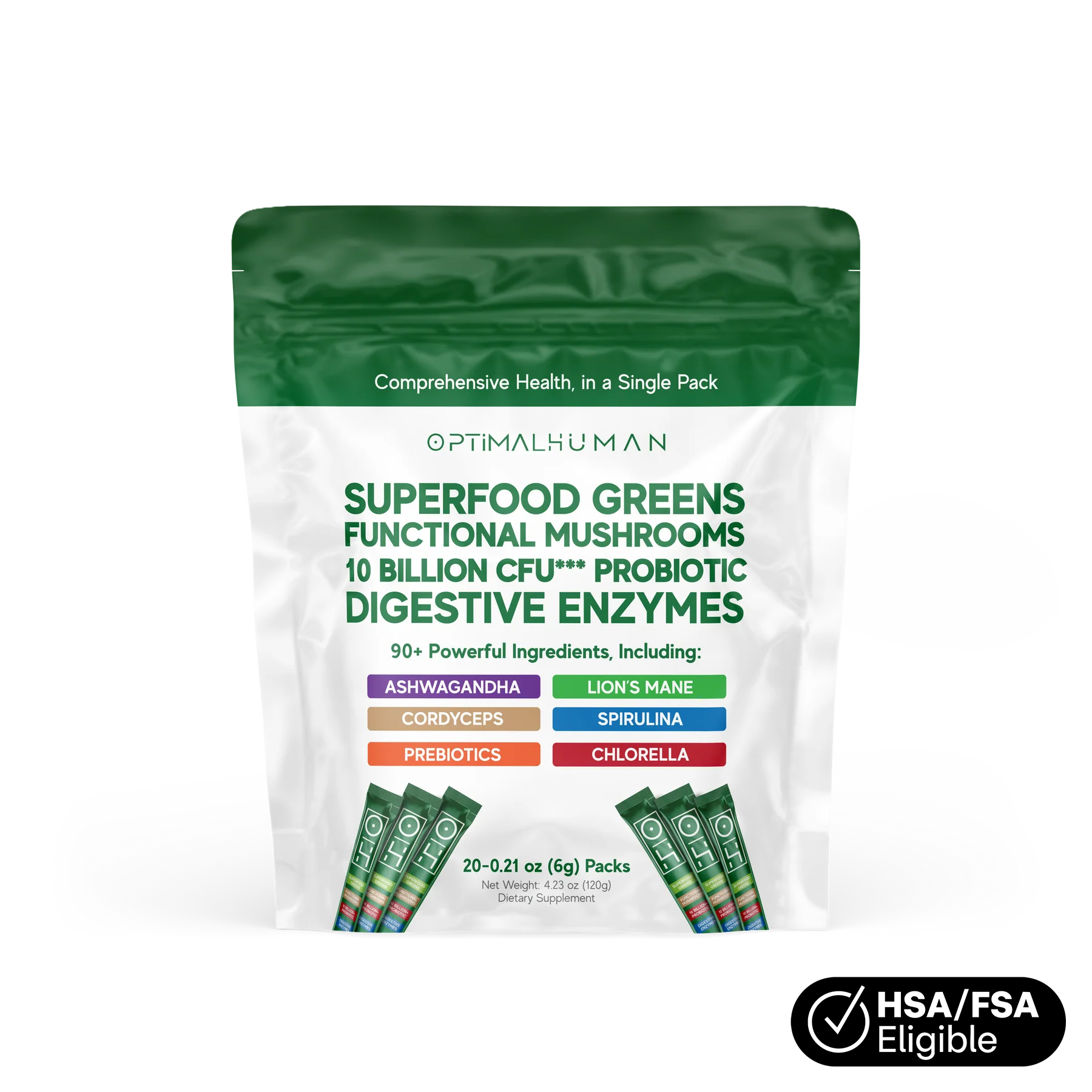 Superfood Greens (Single-Serve Sachets)