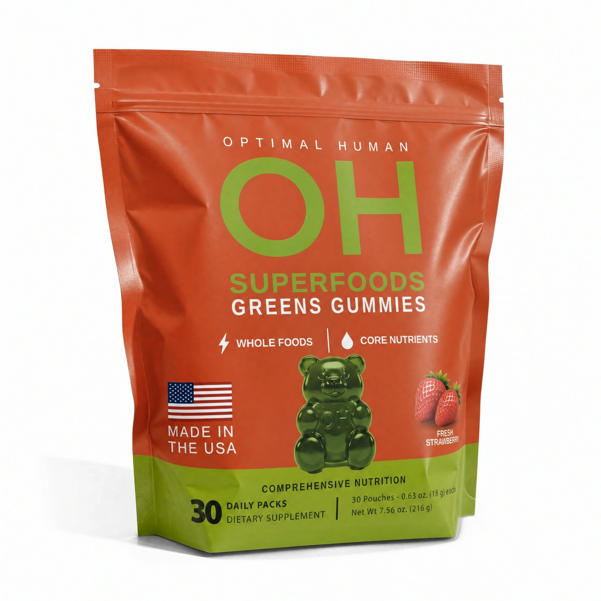 Superfood Greens Gummies (30 Day Supply)