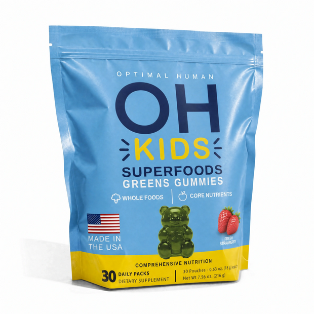 Superfood Greens Gummies for Kids (30 Day Supply)