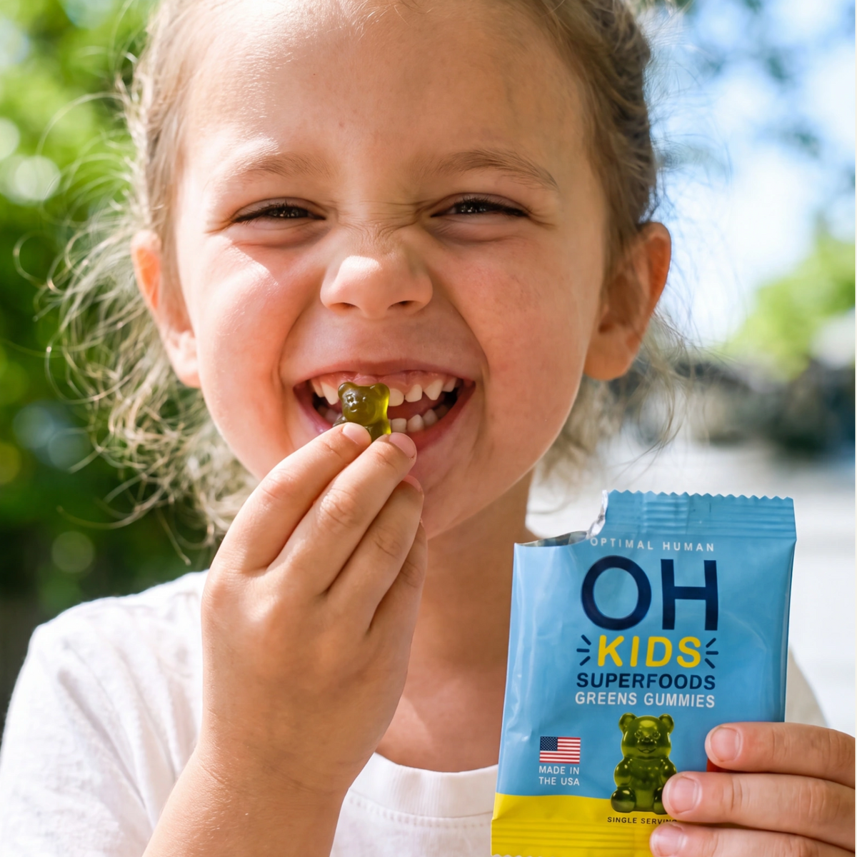 Superfood Greens Gummies for Kids (30 Day Supply)