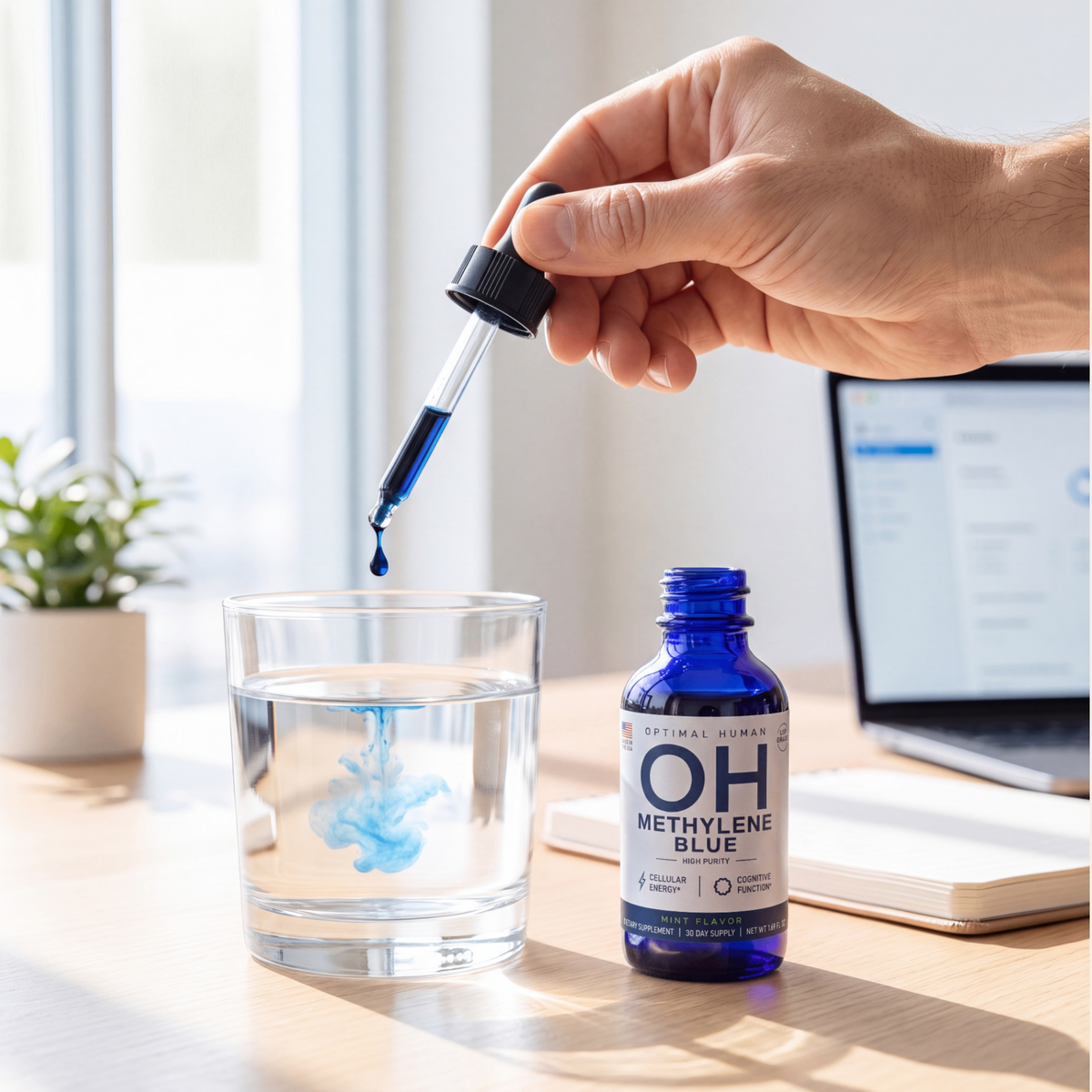 USP Grade Methylene Blue (Fresh Mint)