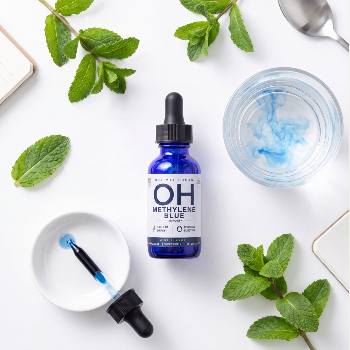 USP Grade Methylene Blue (Fresh Mint)