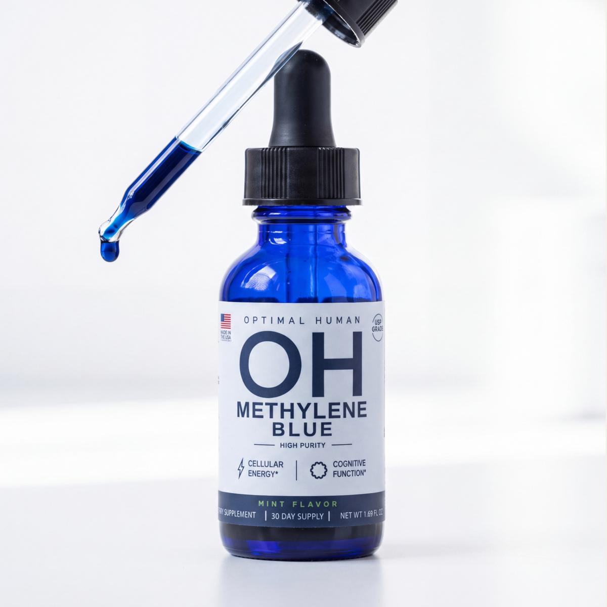 USP Grade Methylene Blue (Fresh Mint)