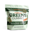 Optimal Human - Superfood Greens Gummies (30 Day Supply) — Front of green and cream Optimal Human stand-up pouch labeled 'Superfood Greens Gummies with Paraprobiotics', callouts read 'Digestion & Bloating, Natural Energy, Immunity & Detox, Brain Health', 30 pouches, 16.93 oz thumbnail