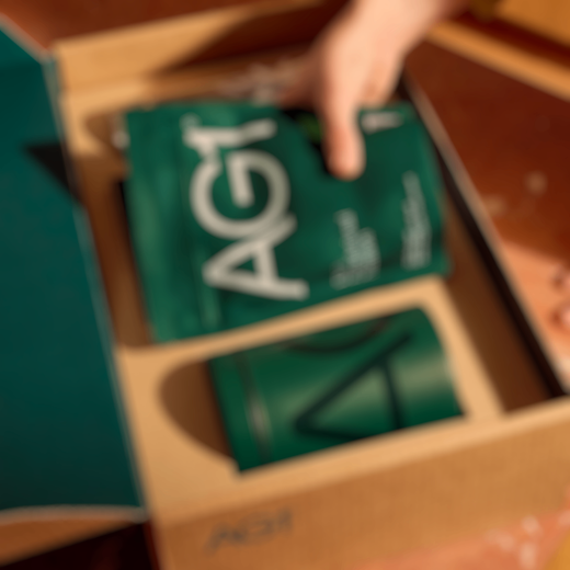 Greens powder packets in box