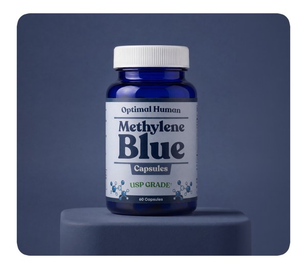 USP Grade Methylene Blue 10mg Capsules lifestyle