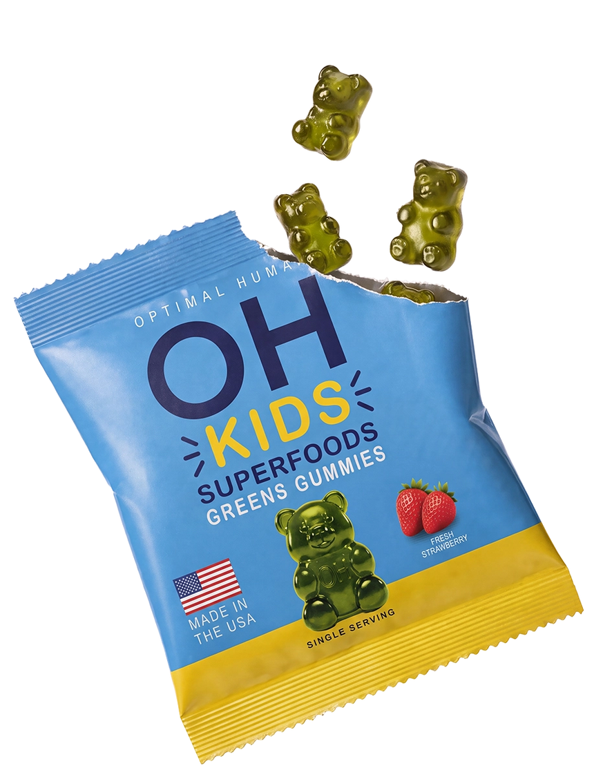 Superfood Greens Gummies for Kids (30 Day Supply)