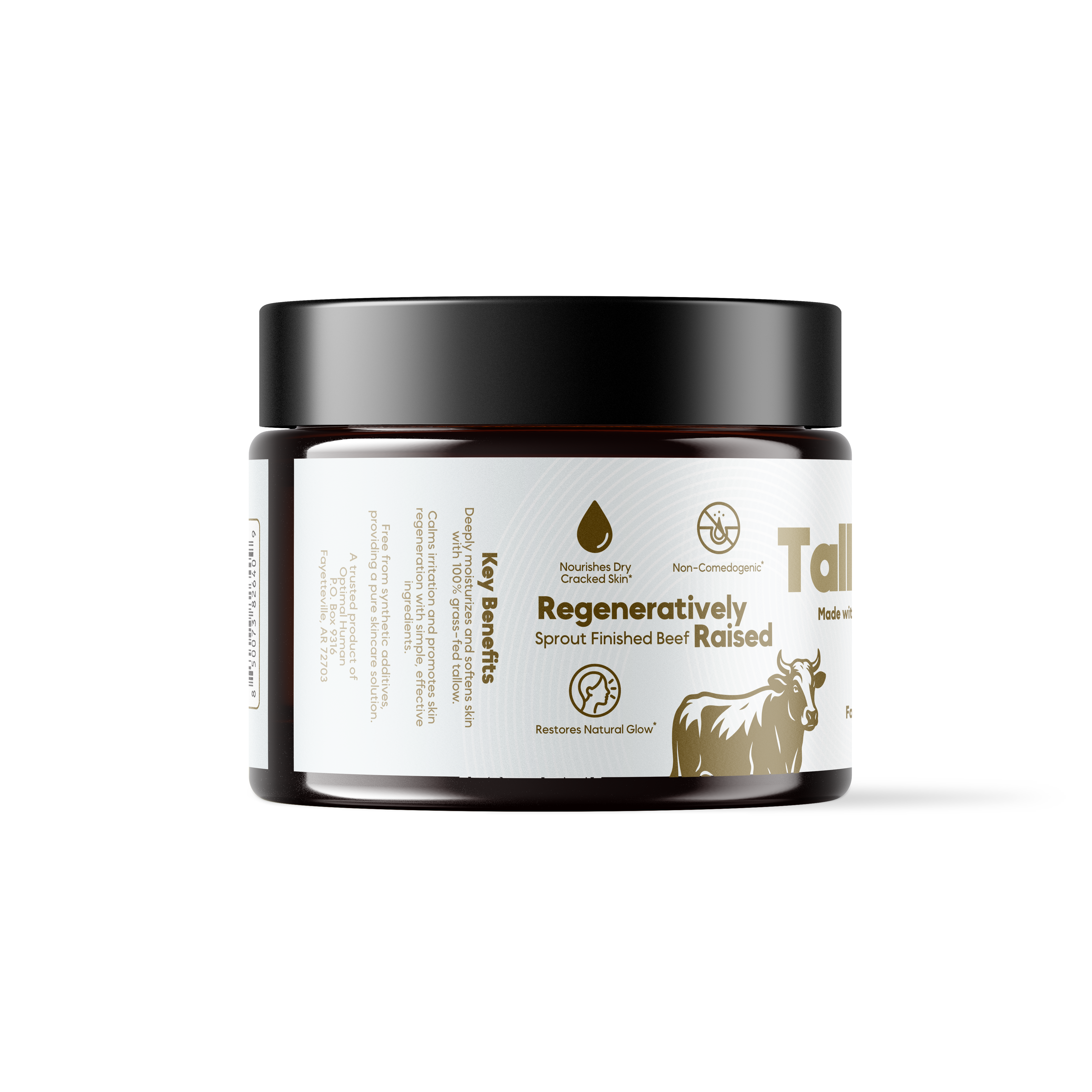 Grass-Fed Tallow Balm With Raw Honey