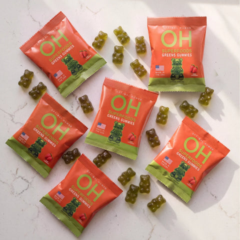 Tearing open a daily pack in the morning